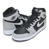 NIKE AIR JORDAN 1 RETRO HIGH OG GS SHADOW 2.0 black/lt smoke grey-white 575441-035画像