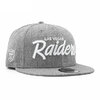 NEW ERA LAS VEGAS RAIDERS 9FIFTY SNAPBACK CAP LT GREY HL44283画像