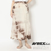 AVIREX TIE-DYED IRREGULAR SKIRT 6216059画像