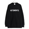 VETEMENTS LOGO KNITTED JUMPER UA52KN720画像