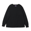 THE NORTH FACE PURPLE LABEL 7oz L/S Pocket Tee Black NT3102N画像