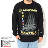 Diamond Supply Co. × NAUTICA Flags L/S Tee C20DMPC406S画像