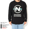 Diamond Supply Co. × NAUTICA Clocked L/S Tee C20DMPC403S画像