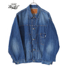 GOLD 10oz. COTTON / LINEN DENIM JACKET 21B-GL14929H画像