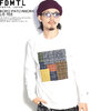 FDMTL BORO PATCHWORK L/S TEE FA21-LTE31画像