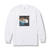 THE NORTH FACE L/S DIGITAL LOGO TEE WHITE NT82137-W画像