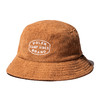 POLeR VIBES BRAND BUCKET HAT BROWN 212ACU7101画像