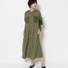 AVIREX COLOR COMBI LONG SHIRT ONEPIECE 6215036画像