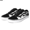 VANS OLD SKOOL BLACK/WHITE (FLAME) VN0A38G1K68画像