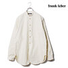 FRANK LEDER 60s VINTAGE BEDSHEET OLD STYLE / STAND COLLAR SHIRTS BS4 0916012画像