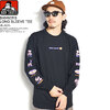 BEN DAVIS BANNERS LONG SLEEVE TEE -BLACK- C-1780029画像