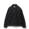 STUDIO NICHOLSON LAZAR BLACK SELVEDGE DENIM JACKET SNM-545画像