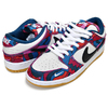 NIKE SB DUNK LOW PRO QS Piet Parra fireberry/black DH7695-600画像