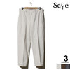 SCYE BASICS Blushed Cotton Gabardine Loose Fit Tapered 5121-83553画像