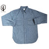 CORONA CS002-21-01 NAVY 2POCKET CHAMBRAY SHIRTS blue画像