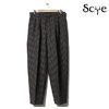 Scye Shetland Wool Tweed Pleated Trousers 1121-83041画像