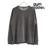 gym master ピグメントリップルP付きロンTee ブラック G533695画像