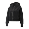 PUMA ICONIC T7 VELOUR FULL-ZIP HOOD BLACK 589996画像