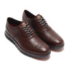 COLE HAAN ZEROGRAND WINGTIP OXFORD CH UMBRIA/MAGNET C34521画像