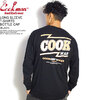 COOKMAN LONG SLEEVE T-SHIRTS BOTTLE CAP -BLACK- 231-13103画像