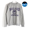 KAVU College Sweat ASH 19821524画像