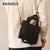 RAMIDUS BLACK BEAUTY 2WAY TOTE BAG M画像