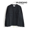 VALENCIANO BY KELME メンズ クルーネックスウェットシャツ CHARCOAL BLACK KV590-102画像