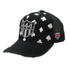 YOSHINORI KOTAKE DESIGN TRUMP柄 444LOGO MESH CAP BLACK画像