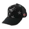 YOSHINORI KOTAKE STAR柄 7LOGO MESH CAP BLACK画像