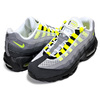 NIKE AIR MAX 95 OG (GS) black/neon yellow-lt graphite CZ0910-001画像