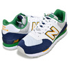 new balance ML574NLB WHITE / GREEN / NAVY画像