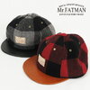 Mr.FATMAN Buffalo check Short Brim Cap 5213019画像