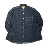 Levi's RED WOMEN'S DENIM SHIRT MIDNIGHT HOURS A1001-0000画像