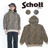 Schott LEOPARD PATTERN PULL PARKA 3113172画像