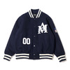 atmos MELTON VARSITY JACKET MAT21-A017画像