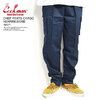 COOKMAN CHEF PANTS CARGO HERRINGBONE -NAVY- 231-13833画像