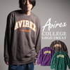 AVIREX NEWYORK COLLEGE LOGO SWEAT 6123366画像