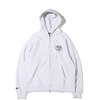 TOKYO 23 SWEAT ZIP UP HOODIE ASH T23-21-027画像