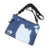 Supreme × THE NORTH FACE 21FW Bleached Denim Print Shoulder Bag INDIGO画像