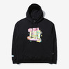 FILA x BTS DONUT PRINT HOODIE BLACK BM1149-08画像