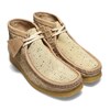 Clarks Sweet Chick x Wallabee Boot NATURAL/GREEN 26163444画像