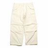 BURGUS PLUS Ripstop Cargo Pants Off White BP22301画像