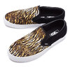 VANS CLASSIC SLIP-ON SOFT SUEDE BLACK/TIGER VN0A5JMHB0I画像