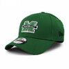 NEW ERA Marshall Thundering Herd 9FORTY CAP GREEN AP11353419画像