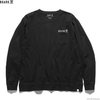 ROARK REVIVAL "LOGO" 9.3oz H/W L/S POCKET TEE (BLACK) RLTJHW802画像