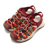 KEEN W ASTORIA WEST SANDAL OUTDOOR AFRO Orange Wave / Red 1026049画像