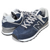 new balance ML574EVN NAVY画像