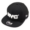 NEW ERA 9FIFTY Original Fit NYC チャンキーロゴ ブラック 13073300画像