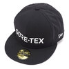 NEW ERA 59FIFTY GORE-TEX PACLITE ゴアテックスパックライト ブラック 13058956画像