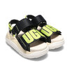 UGG W LA CLOUD CHEETAH PRINT SANDAL Sea Salt / Black 1126951-SSBC画像